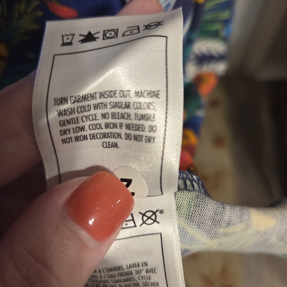 Disney LILO AND STICH Floral Sleeveless Sundress - Picture 6 of 6